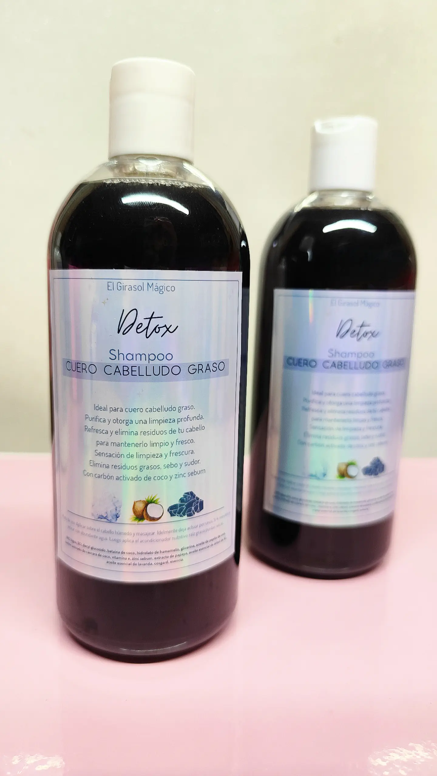 Shampoo Detox CUERO CABELLUDO GRASO 1