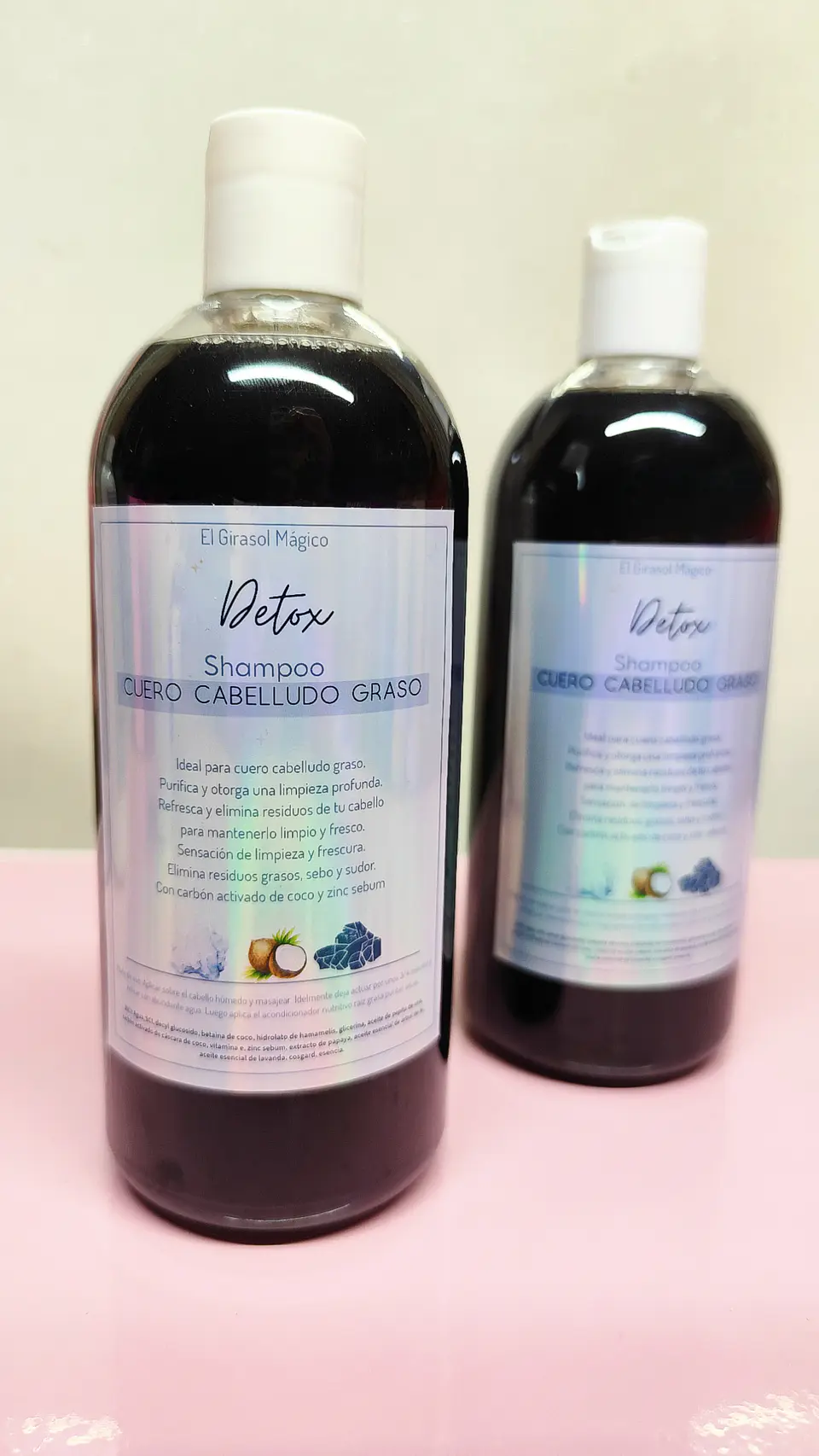Shampoo Detox CUERO CABELLUDO GRASO 1