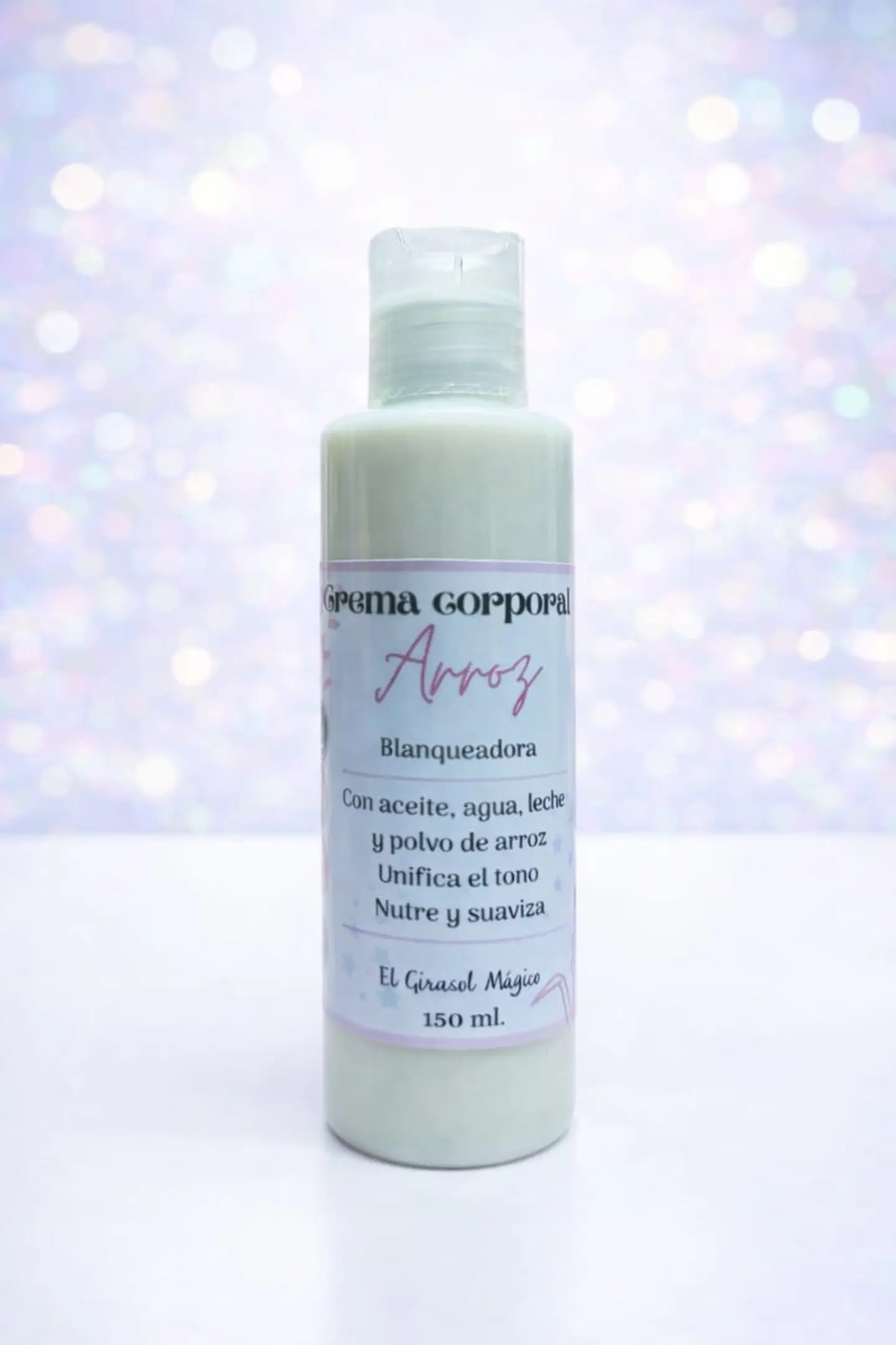 Crema corporal Blanqueadora Arroz 1