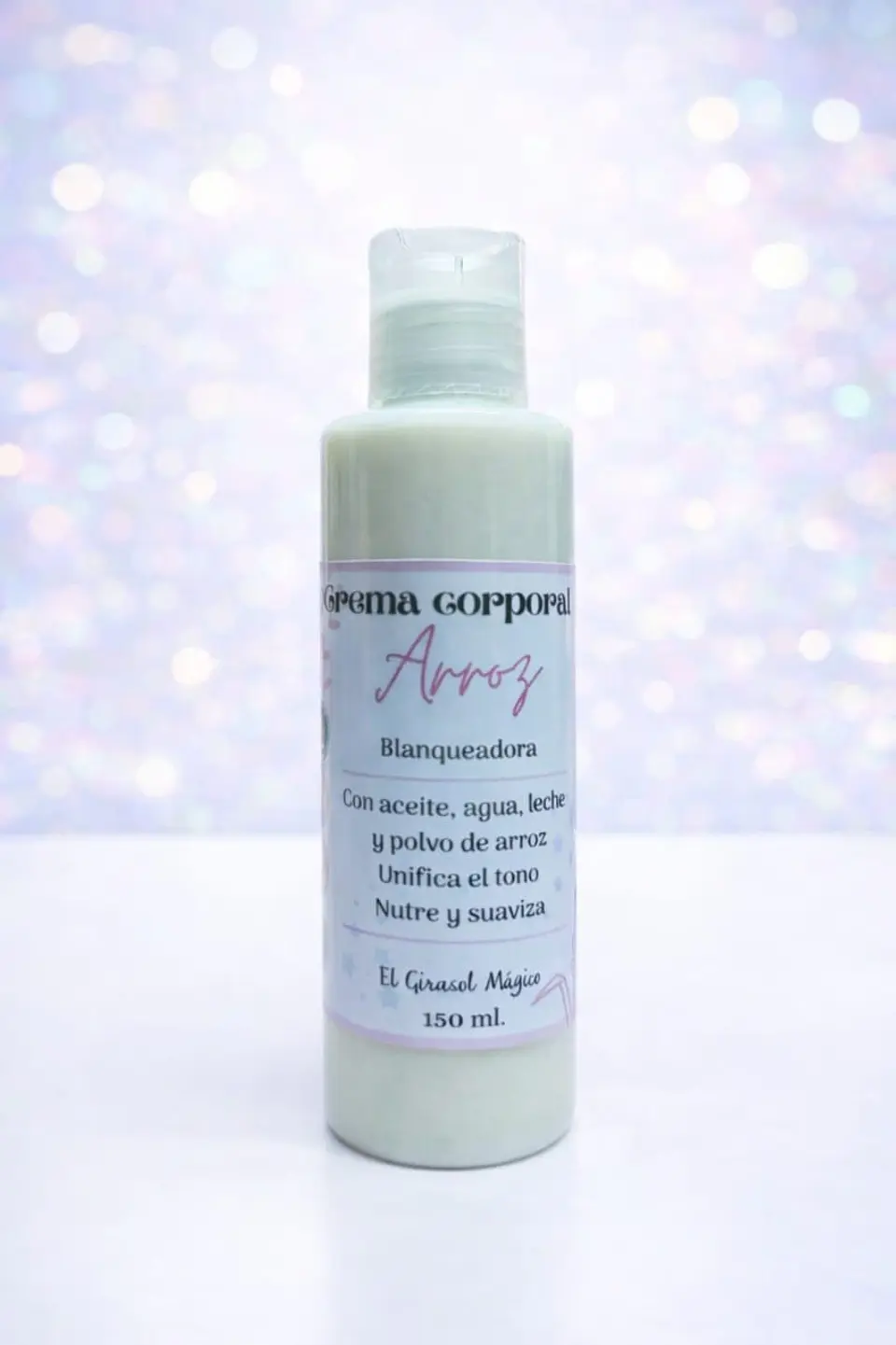 Crema corporal Blanqueadora Arroz 1