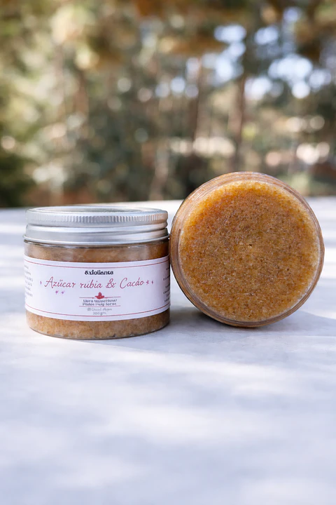 Exfoliante Azúcar rubia-Cacao 