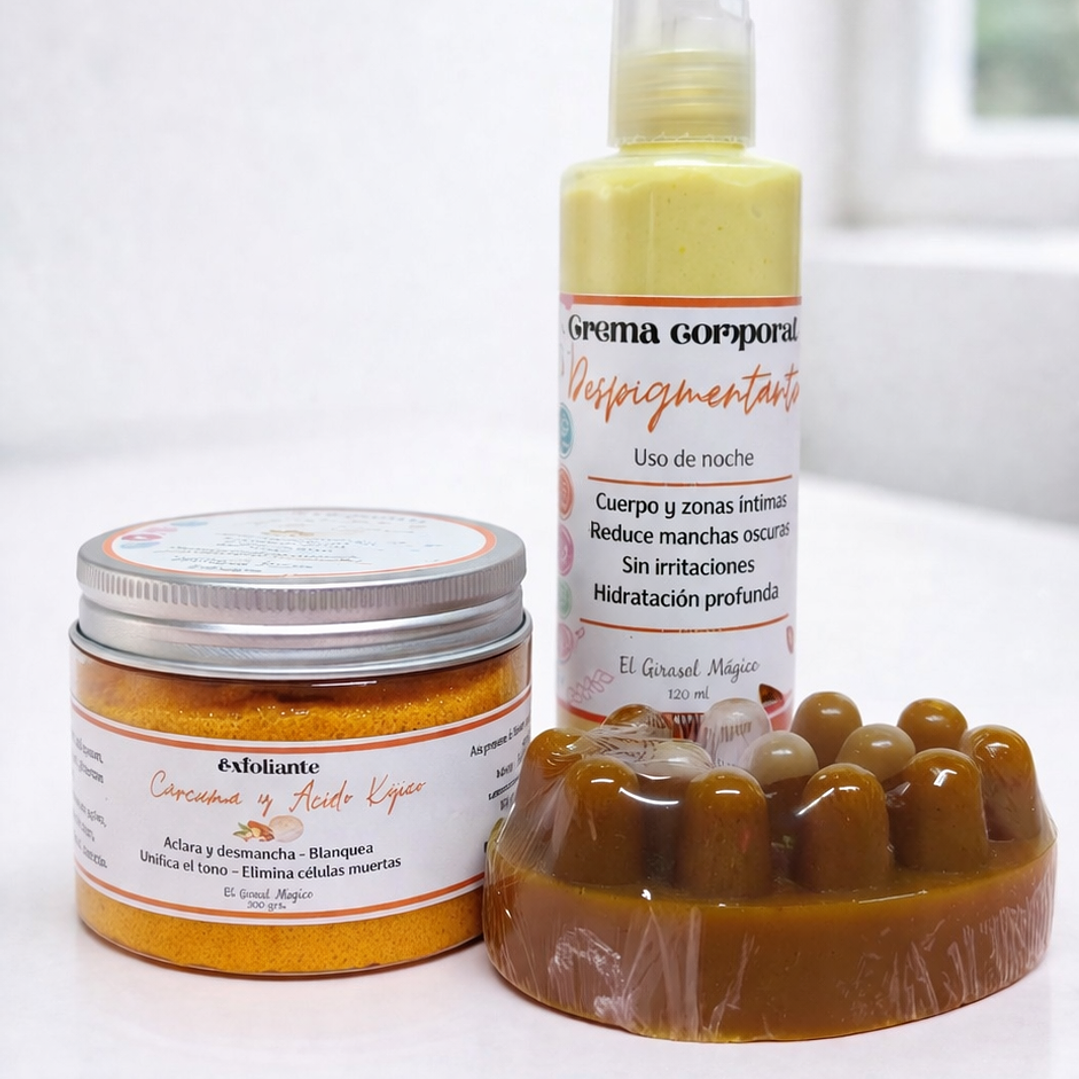 Kit despigmentante corporal 1