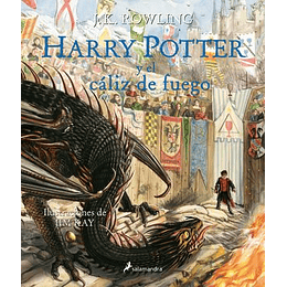 Harry Potter Y El Caliz De Fuego 4 -Edicion Ilustrada