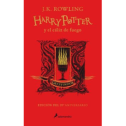 Harry Potter Y El Caliz De Fuego Edicion 20° Aniversario -  Gryffindor