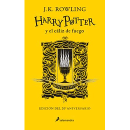Harry Potter Y El Caliz De Fuego Edicion 20° Aniversario -  Hufflepuff
