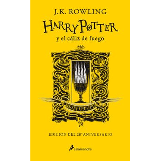 Harry Potter Y El Caliz De Fuego Edicion 20° Aniversario -  Hufflepuff