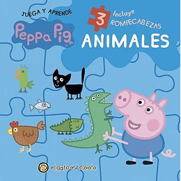 Peppa Pig Animales -  Rompecabezas Peppa