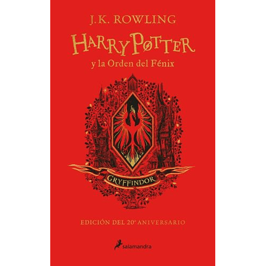  Harry Potter Y La Orden Del Fenix - Edicion Gryffindor 20° Aniversario