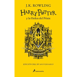 Harry Potter Y La Orden Del Fenix - Edicion Hufflepuff 20° Aniversario