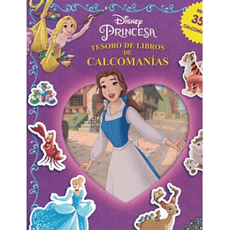 Disney Princesa Tesoro De Libros De Calcomanias