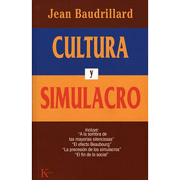 Cultura Y Simulacro