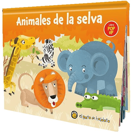 Animales De La Selva - Libro Pop Up