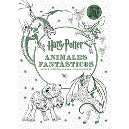 Harry Potter Animales Fantasticos Mini Libro Para Colorear