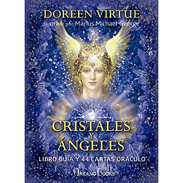 Cristales Y Angeles  - Libro Guia Y 44 Cartas Oraculo