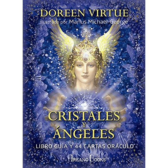 Cristales Y Angeles  - Libro Guia Y 44 Cartas Oraculo