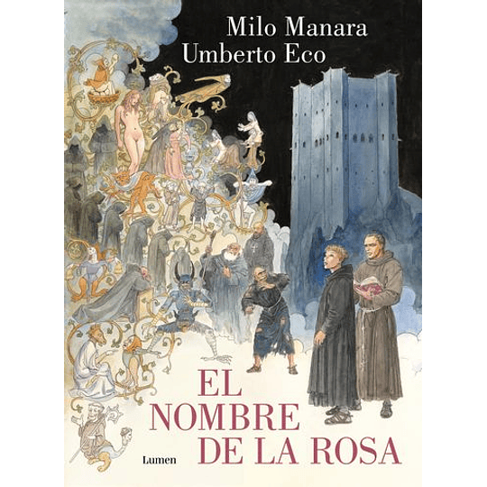 El Nombre De La Rosa - Novela Grafica