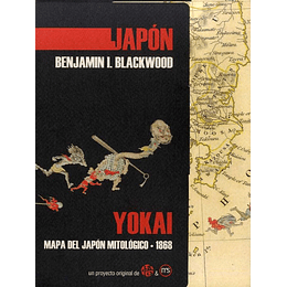 Yokai Mapa Del Japon Mitologico 1868