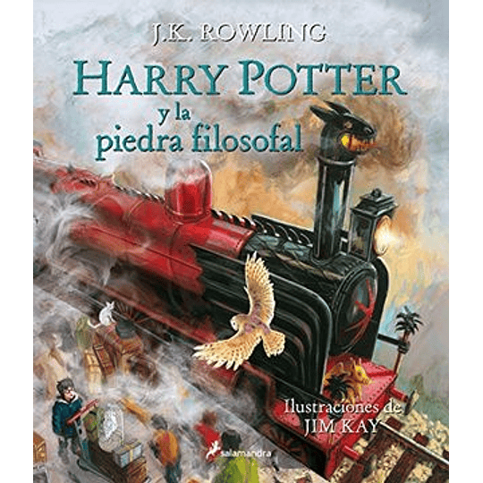 Harry Potter Y La Piedra Filosofal - Ilustrado