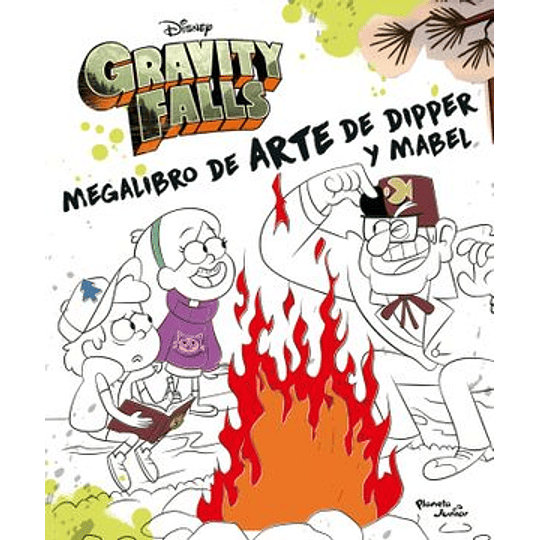 Gravity Falls Megalibro De Arte De Dipper Y Mabel