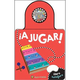 Libro Sonajero A Jugar Rojo