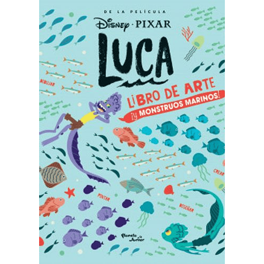 Luca - Libro De Arte Y Monstruos Marinos
