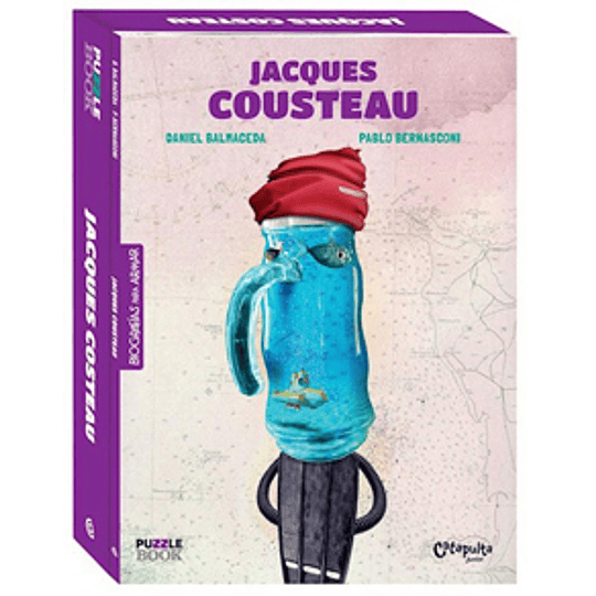 Puzzle Book Jacques Cousteau / Balmaceda-bernasconi