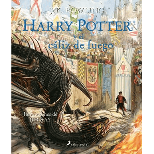 Harry Potter Y El Caliz De Fuego Ilustrado