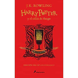 Harry Potter Y El Caliz De Fuego Edicion 20° Aniversario Gryffindor
