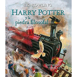 Harry Potter Y La Piedra Filosofal Ilustrado Rustico