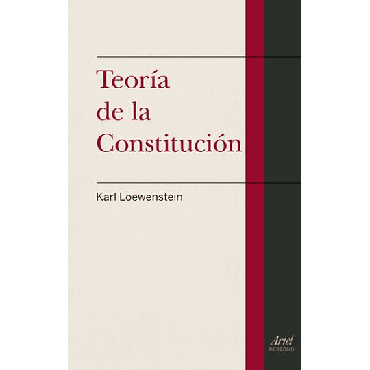 Teoría De La Constitución