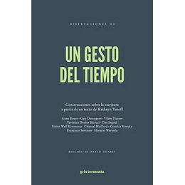 Un Gesto Del Tiempo