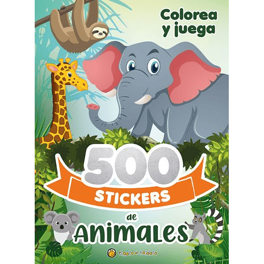 500 Stickers De Animales 