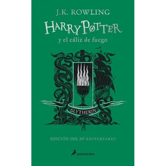 Harry Potter Y El Caliz De Fuego Edicion 20° Aniversario Slytherin