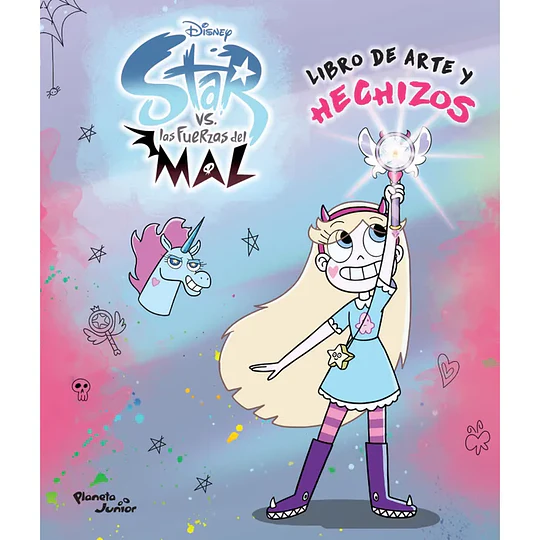 Star Vs Las Fuerzas Del Mal. Libro Arte Y Hechizos