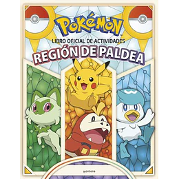 Pokémon Libro Oficial De Actividades Paldea 