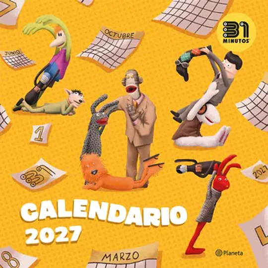 Calendario 31 Minutos 2027