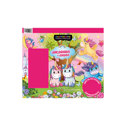 Unicornios Y Amigos (Caleidoscopio Para Pintar)