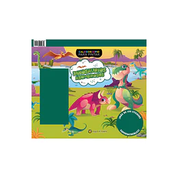 Dinosaurios Asombrosos (Caleidoscopio Para Pintar)
