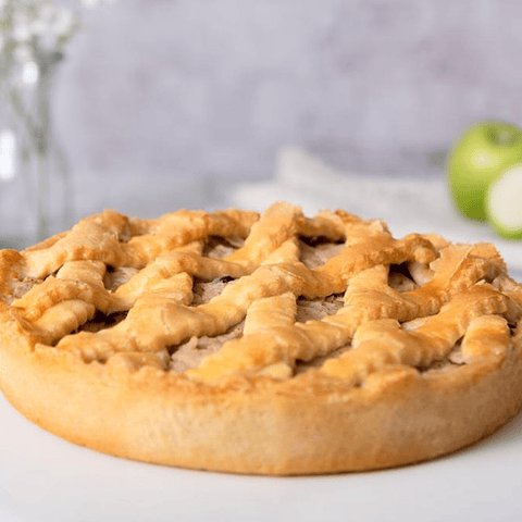 Kuchen de Manzana Sin Azúcar