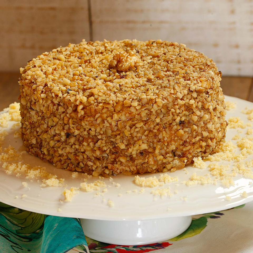 Torta Bizcocho Manjar Nuez 1