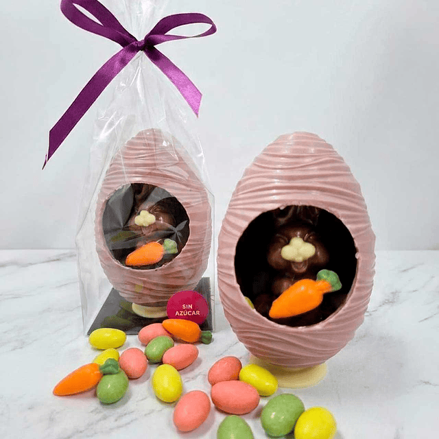 Huevito de Pascua Relleno Sin Azúcar