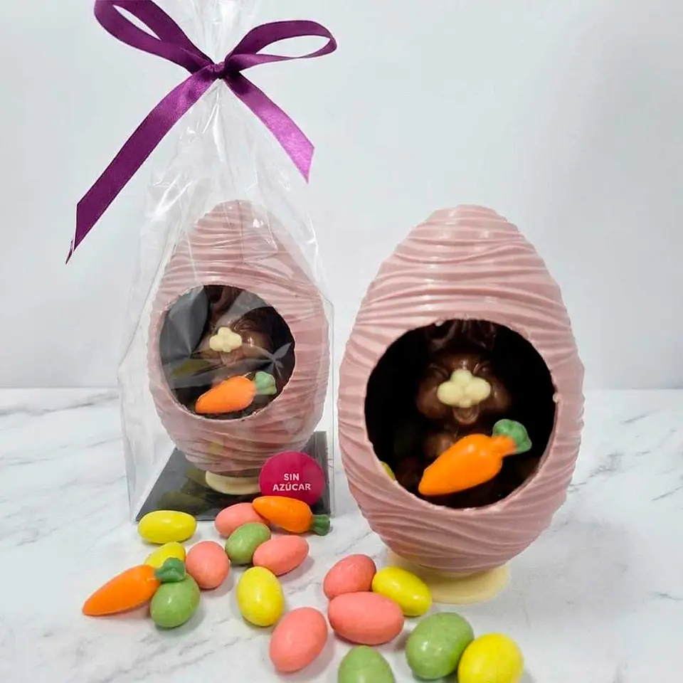 Huevito de Pascua Relleno Sin Azúcar 1