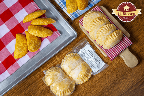 Empanadas fritas congeladas