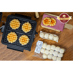 Waffles de pandebono