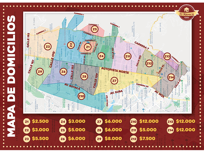 Tarifas de Domicilios 1