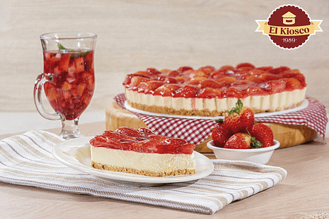 Cheesecake de fresa