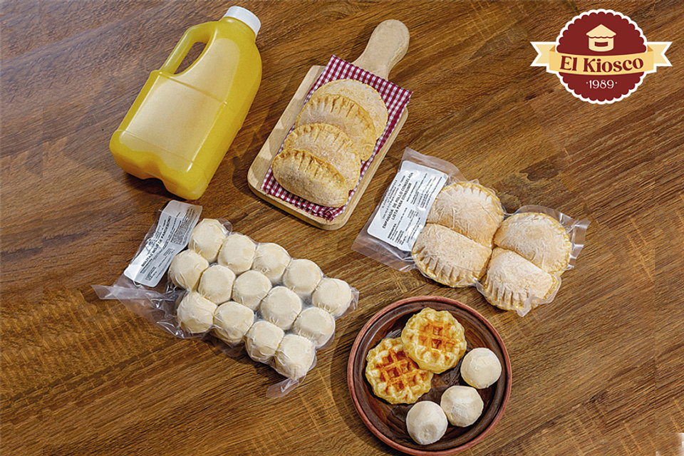 Waffles de pandebono 1