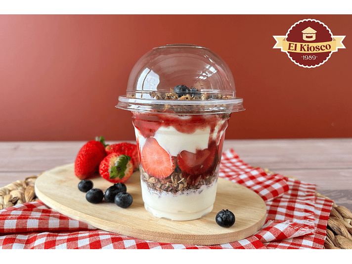 Parfait de fresas 1