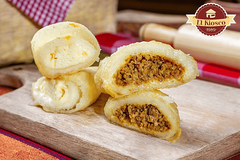 Carimañola de carne o queso