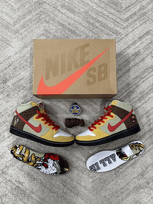 Nike SB Dunk High Pro Color & Skates